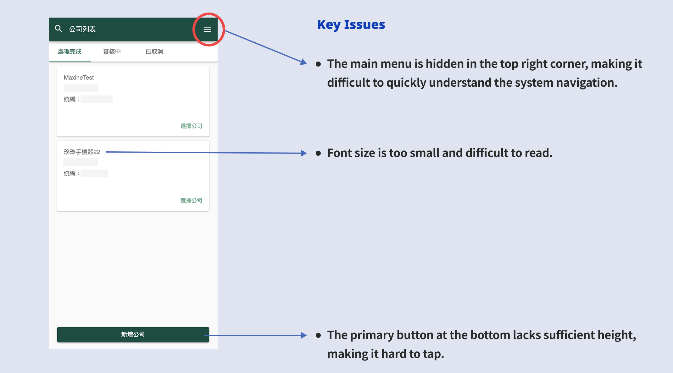 Mobile UX Research & UI Redesign
