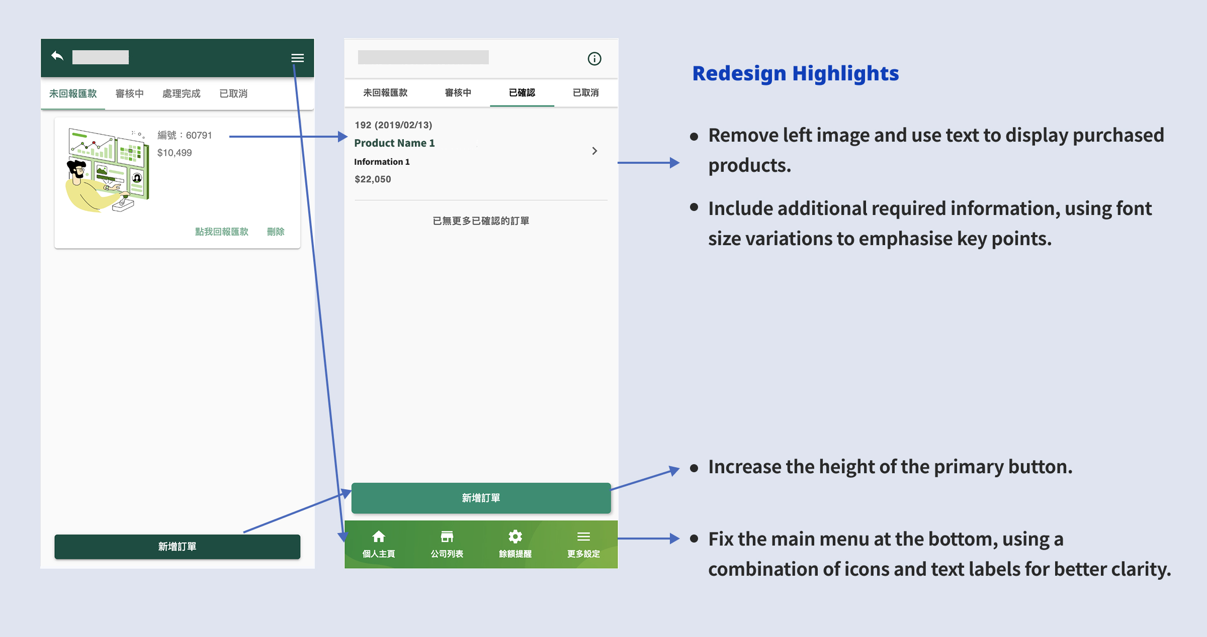 Mobile UX Research & UI Redesign
